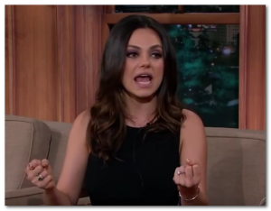Mila Kunis, Hollywood actress, is known to have Waardenburg Syndrome. 